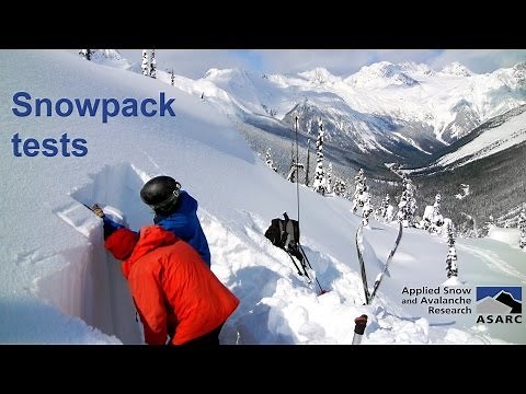 Snowpack tests