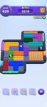 Color Block Jam Level 939 Walkthrough Solution