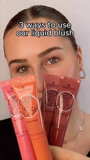 193K views · 52 reactions | Here are three ways how to apply our NEW Baby Got Blush Liquid Blush  How do you apply your liquid blush?  #makebeautyfun #essencecosmetics #BabyGotBlushLiquidBlush #blush #blushapplication | essence cosmetics | Facebook