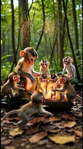 Baby Monkey Magic Box 🐒✨