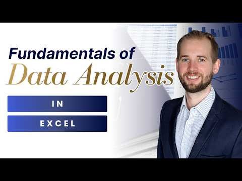 Fundamentals of Data Analysis in Excel | Course Module