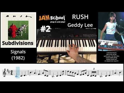 Top 5 Rush keyboard Solos (Geddy Lee)