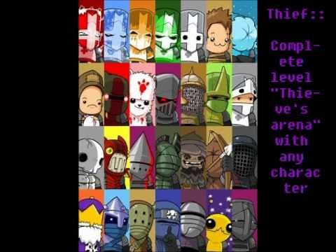 How To Unlock All Characters In Castle Crashers!!
