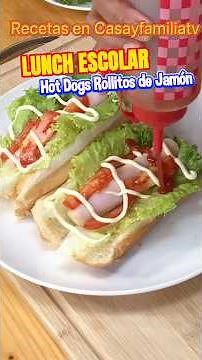 HAM AND CHEESE ROLL-UP HOT DOGS FOR SCHOOL LUNCH | EASY BACK-TO-SCHOOL IDEA 🌭👌