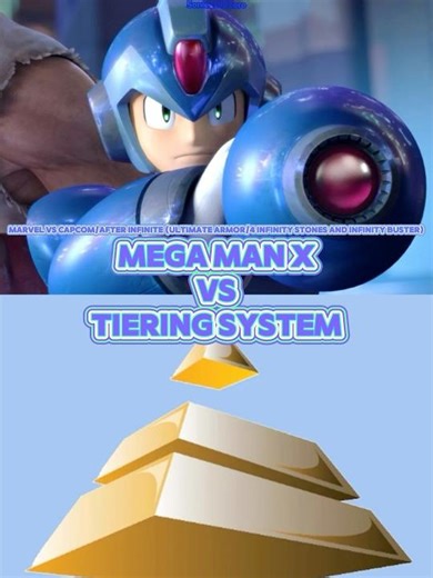 Mega Man X (Marvel vs Capcom) vs Tiering System
