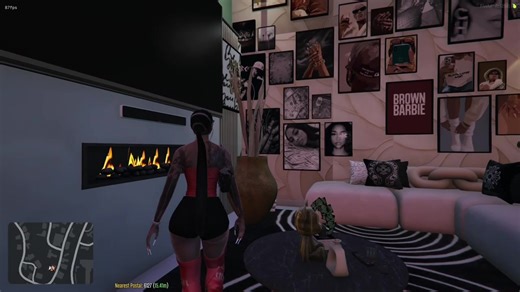 The Yards RP was goodie ? I was asked to do a modern living room with vibrant colors, a master bedroom also with modern and vibrant colors, and a movie theater. Housed by Honey 💋✨#fivemdecorating #fyp #fiveminteriordesign #theyardsrp #fivem