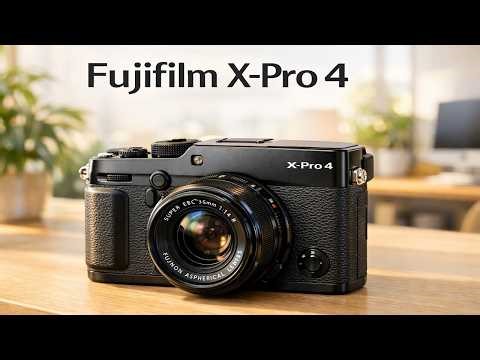 Fujifilm X-Pro 4 Official Leaks: 40MP, 6K Video, and a Massive Surprise!