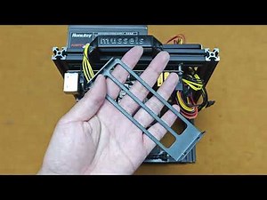 Open-Frame PC Case Vertical GPU Installation Guide