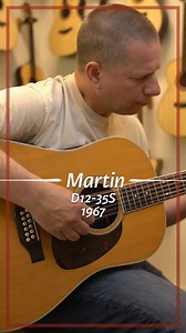 🎸 This vintage Martin D12-35S from 1967 was featured in our previous 'New Arrivals' and might just be the best sounding 12-string we've ever witnessed. Check out @punttom expertly showing us the majesty of 12 strings ringing over a Brazilian Rosewood body. | The Fellowship of Acoustics
