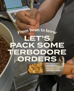 Every cup of Terbodore coffee starts with people who care 🤍 From carefully crafting the perfect roast, to hand-packing every order with a personalised note, it’s not machines doing the work – it’s us! A family business built on passion, expertise, and a shared love for great coffee. It started that way, and it will always be that way. Browse our range here: https://www.terbodore.com/ | Terbodore Coffee Roasters