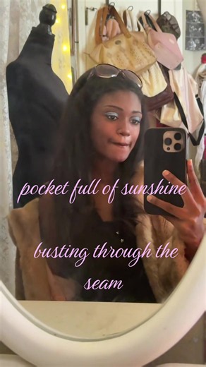 1960s Vintage Fashion Pocket Full of Sunshine — 60s Busting Seam Style