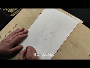 Arthur Adams drawing Elektra @ LCCAF 2023 (Villa Erba, Cernobbio)