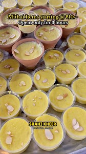 Mithai shop that opens for 3 hours✨ ✨Follow @liveitwith_shakeel for more✨ 📍Location - Nazirabad, Opposite Novelty Cloth Centre 🤤Ratings - 4.7/5 ⏱️ 8:30 PM - 12:00 AM 💰 ₹10 - ₹50 Hey everyone! So, I just stumbled upon this hidden gem of a sweet shop that’s totally worth the hype. Here’s the scoop: it’s an old-school spot that’s only open for three hours a day! Can you believe that? But trust me, those three hours are packed with the most amazing mithai options you can imagine.😍 I’m talking ab
