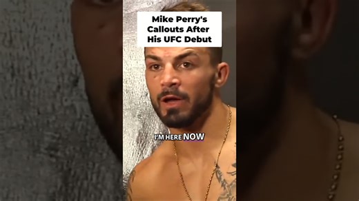 How confident is Mike Perry? Watch his callouts #UFC #MikePerry #Mentality