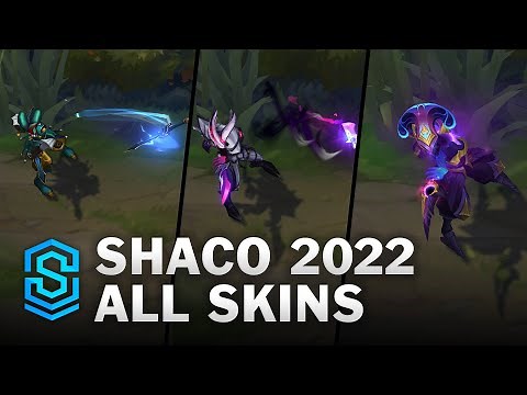 Shaco All Skins | Shaco VFX Update | League Of Legends