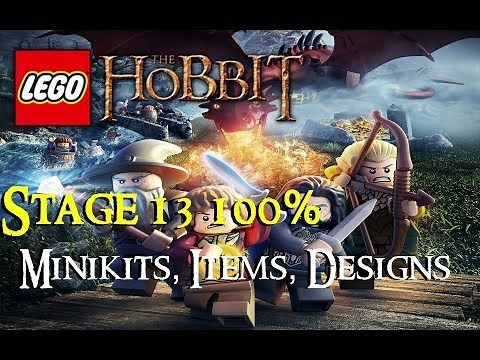 LEGO: The Hobbit - Looking for Proof 100% - ALL Minikits,Items,Schematics