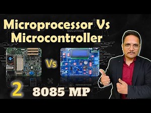 Mind Luster - Learn Difference between Microprocessor and Microcontroller