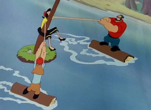 Lumberjack and Jill - Classic Popeye Cartoon (1949)