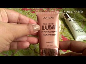 L'oreal Lumi liquid glow Illuminator review | How to use a liquid Illuminator