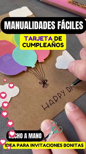 Cómo Hacer Tarjetas de Cumpleaños Creativas y Fáciles