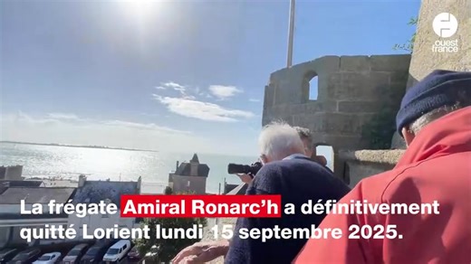 172K views · 2.9K reactions | Première frégate de défense et d’intervention construite à Naval Group, l’Amiral Ronarc’h a définitivement quitté Lorient (Morbihan) ce lundi 15 septembre pour rejoindre Brest, son port d’attache. | Ouest-France Lorient | Facebook