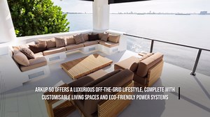 Futuristic Floating Home Tackles Rising Sea Levels With Steel Legs