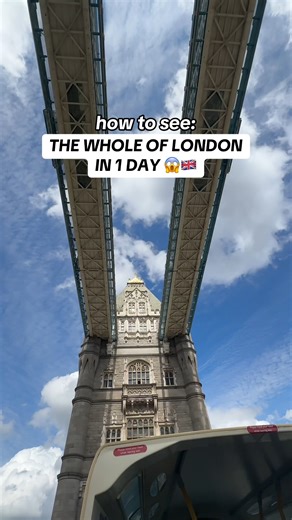 How to see the whole of London in ONE day 🤯🇬🇧 Plus, the Hop on Hop off Big Bus Tour doubles as a quick and easy transport around London! Book your next London tour ➡️ https://bit.ly/3EZoR4i | Viator
