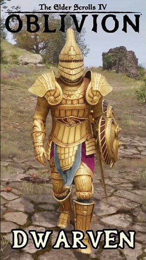 Oblivion Remastered Armor Showcase - Dwarven