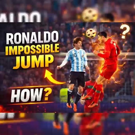 "Ronaldo Jump Revenge"(MESSI🤯)#ronaldo jump#