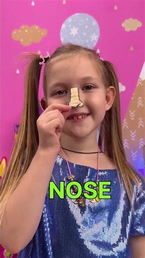 😛👁️ Face Parts for Kids — Point and Name Them! #kidsstories