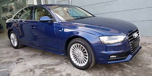 9K views · 74 reactions | Audi A4 35 TDI available for sale. 93571-24000 Technology Variant. 2016 Registered. UP 14 Regd. 1st Owner Scuba Blue Metallic Color. Driven 45000 Kms only. Recently serviced from the dealership. Brand New Tyres Bang & Olufsen Music System. Immaculate condition. | Polish and Passion | Facebook