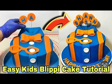 Quick & Easy Blippi Kids’ Birthday Cake Tutorial for Everyone
