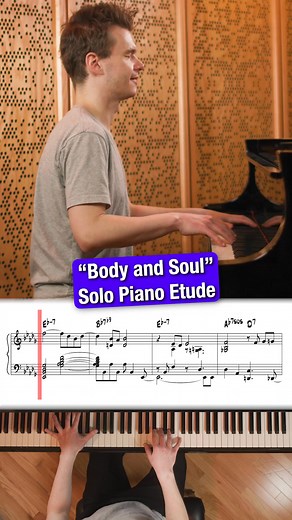 Beautiful rendition of "Body and Soul" by Holger Marjamaa! His PDF resource “25 Solo Piano Etudes” contains solo improvisations through well-known jazz standards. For an instant download (which includes overhead videos) visit the link below and use code BODYANDSOUL for $5 off! 🎹 https://www.jazzlessonvideos.com/downloads | Jazz Lesson Videos
