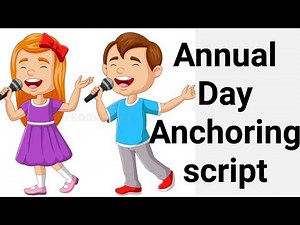 Annual day anchoring script/Annual day speech/farewell day speech