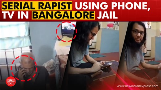 Bengaluru Central Prison authorities are again in the dock after photographs and videos of inmates using mobile phones and receiving preferential treatment went viral. 🔗 https://www.newindianexpress.com/thesundaystandard/2025/Nov/09/controversy-erupts-over-preferential-treatment-of-iinmates-in-bengaluru-central-prison | The New Indian Express