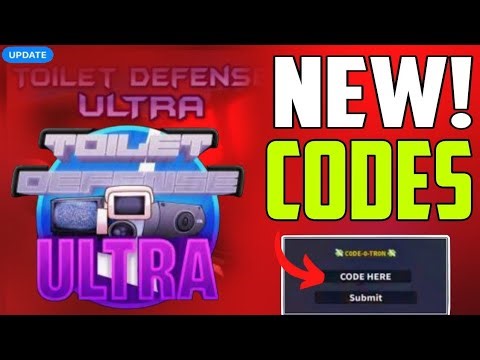 💥NEW* ALL WORKING CODES FOR TOILET DEFENSE ULTRA IN 2025! ROBLOX TOILET DEFENSE ULTRA CODES