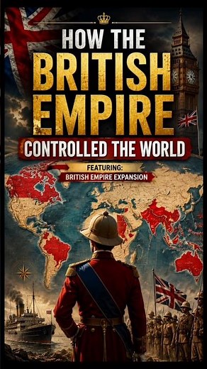 How did Britain rule 25% of the world? 😳🌍