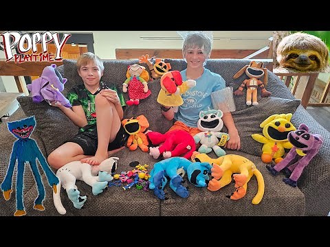 Unboxing New Poppy Playtime Plush & Toys! Official Crafty Corn & Kickin' Chicken #smilingcritters