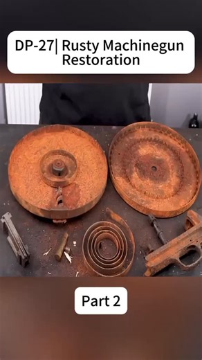 Hand Made Fixes on Instagram: "Part 2 of restoring this old revolver 🔧✨ More ASMR, more detail work, and more satisfying cleanup. This piece has history — bringing it back one step at a time. 🔥 #ASMR #RandomHands #Revolver #OldRevolver #Restoration #RustyRestore #GunRestoration #SatisfyingFix #WorkshopVibes #DetailWork #FixItUp #BeforeAndAfter #ReelsViral #FYP"