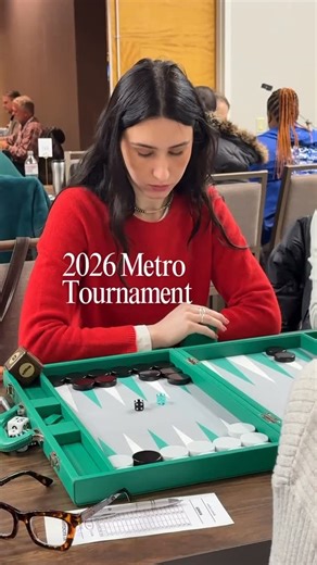NYC Backgammon Club™️ on Instagram: "The New York Metro Backgammon Tournament 2026! 442 players. 4 divisions. One incredible weekend. Beginner, Advanced Beginner, Intermediate, and Open—this tournament continues to be a cornerstone of competitive backgammon every January and the largest tournament in the country. So proud of the huge showing from our NYC Backgammon Club community and of everyone who showed up, competed, and pushed their game forward. See you next January 👀 #nycbackgammonclub #b