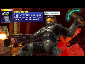 Halo 3 Except It's Minecraft