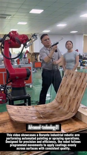 Borunte Industrial Robot for Automated Painting and Spraying !! #innovation #advancedtechnology31