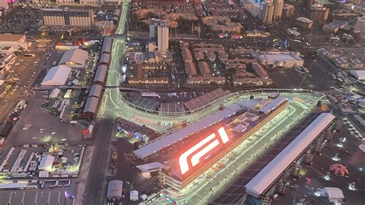 Road work returns to prepare streets for 2025 Las Vegas Grand Prix
