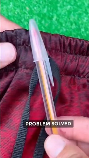 How To Insert Drawstring FAST (Pen Hack That Actually Works)