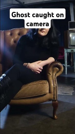 CCTV footage of ghost caught on camera! #paranormal