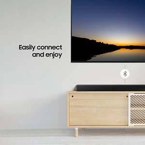 Get rid of the cables and clutter. Connect your Samsung TV with Bluetooth to enjoy superb and powerful sound, while keeping your space tidy. http://spr.ly/6187OkR1S | Samsung