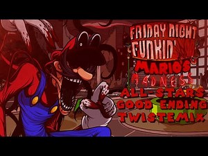 All-Stars Good Ending Twistemix - FNF Mario's Madness V2 UST