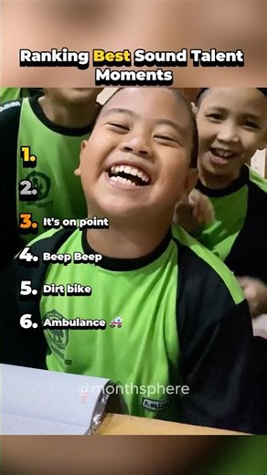 Ranking Best Sound Talent Moments #shorts