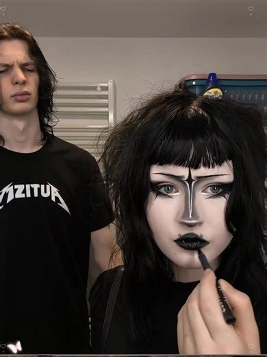 Don’t laugh girls with makeup #funny #prank #funnyvideos #funnytiktok #makeup #foryou #fyp