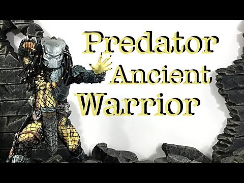 Neca Toys Alien vs Predator ANCIENT WARRIOR PREDATOR Action Figure Review